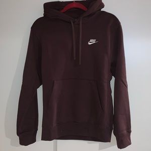 Nike Brown Club Fleece Hoodie